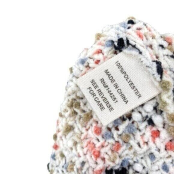 Anthropologie Moon & Madison Woman's Chunky Oversized Confetti Knit Sweater - Picture 12 of 12